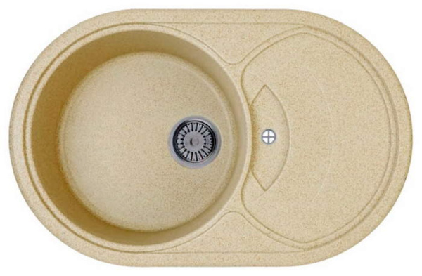 Кухонная мойка Whinstone ￼￼￼Милан (B02) черная 41481