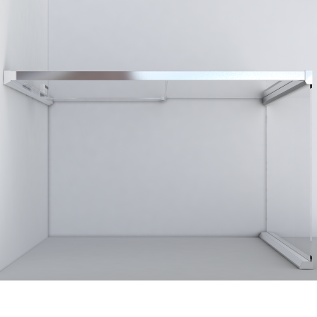 Душевой уголок Vincea  Lugano VSR-1L9012CGB-1 (120х90)  черный, стекло тонированное