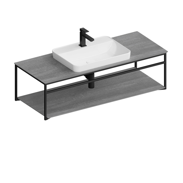 Консоль под раковину Kerama Marazzi Plaza Next PL.N.120.02\BLK.M