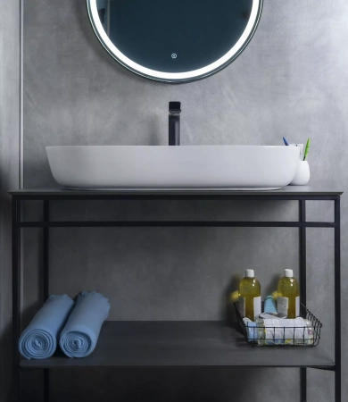 Раковина накладная (81х41) Gid N9348