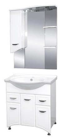 Тумба под раковину Misty Дрея 75 Э-Дре01076-012Я