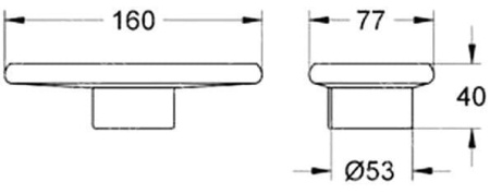Мыльница Grohe Chiara 40166 000 (40166000)