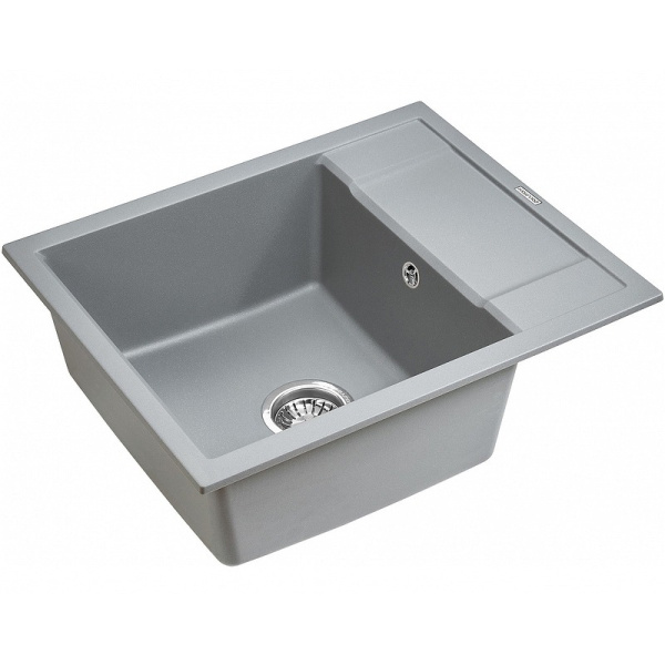 Кухонная мойка Paulmark  Flugen PM216050-GRM серый металлик