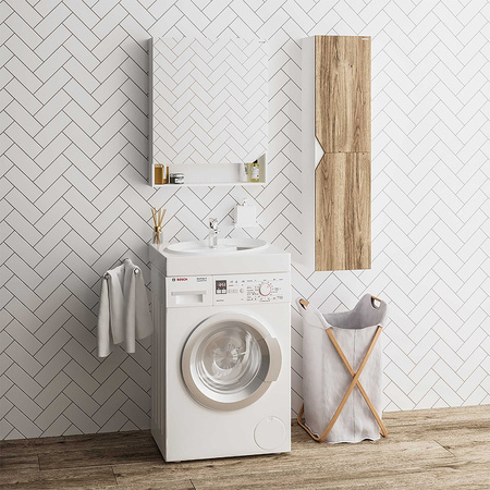 Раковина на стиральную машину (60х60) Grossman Alvaro 1606001 белый