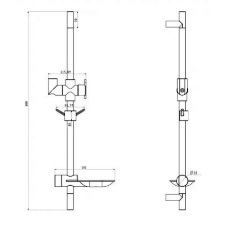 Комплект смесителей Lemark "3 в 1" Point (LM0380C)