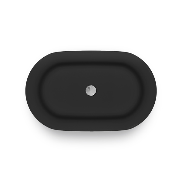 Раковина накладная (60x47) Kerama Marazzi Canaletto CN.wb.65\BLK.M