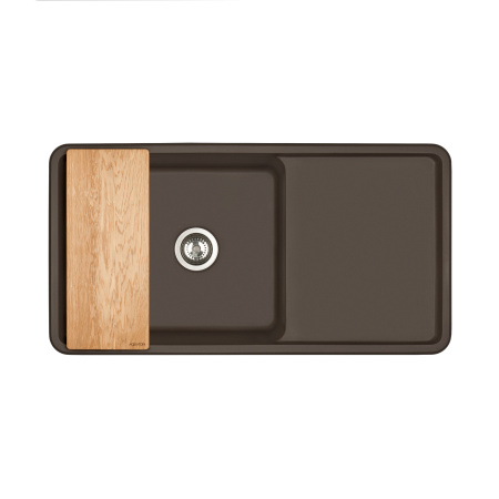 Кухонная мойка Aquaton Беллис 97 1A725132BS280 кофе