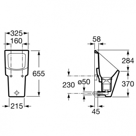 Писсуар Roca Hall 353621000
