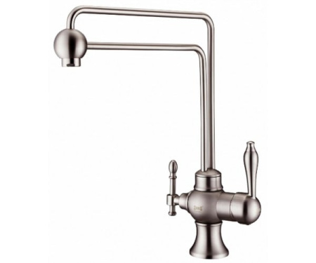 Смеситель под фильтр ZORG ZR 345 YF NICKEL