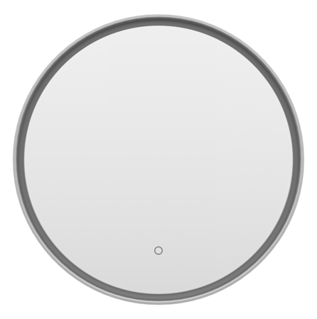 Зеркало (60х60)  Brevita Pluto  PLU-Nim6-060-platinum