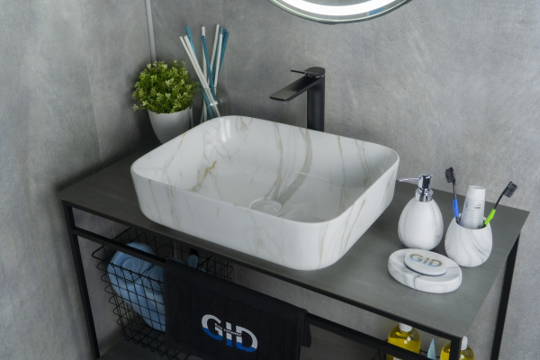 Раковина накладная (50х39) Gid Mnc190