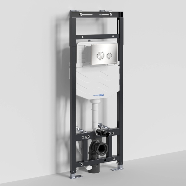 Инсталляция для подвесного унитаза WasserKraft Alme 15TLT.010.ME.BN01