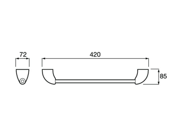 Полотенцедержатель Roca Onda Plus 380377001 Полотенцедержатель Roca Onda Plus 380377001