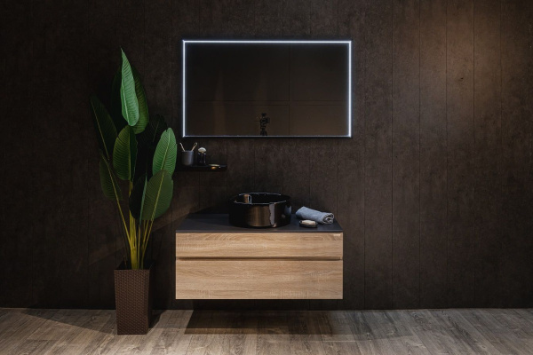 Зеркало с подсветкой Art&Max Aversa AM-Ave-1200-700-DS-F