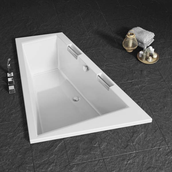 Ванна акриловая Riho Geta Plug & Play (160х90) B029008005 правая