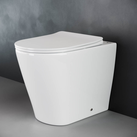 Напольный приставной унитаз Ceramica Nova Highlight Rimless CN1812