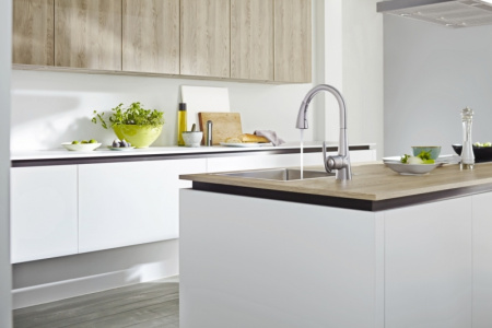 Смеситель однорычажный для мойки Grohe Zedra 32294 SD1 (32294SD1) суперсталь