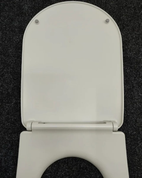 Крышка-сиденье для унитаза Kerasan Nolita 539159 Slim микролифт, светло-серый