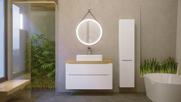 Зеркало Jorno Wood 50 Wood.02.50/ТК