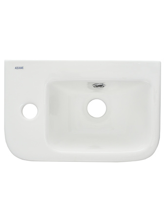 Раковина накладная (24,5x37,5) AQUAme AQM5006L