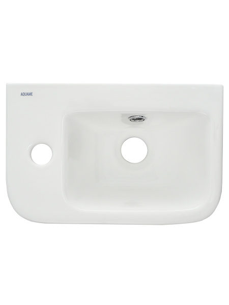 Раковина накладная (24,5x37,5) AQUAme AQM5006L