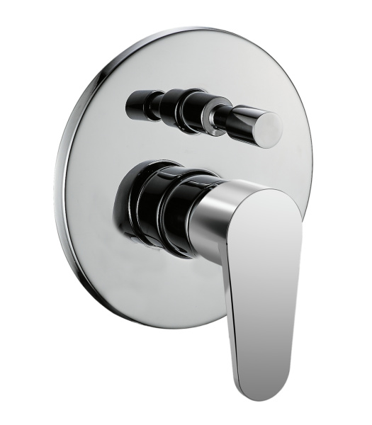 Смеситель для ванны однорычажный встраиваемый Orange Otto M22-500cr хром