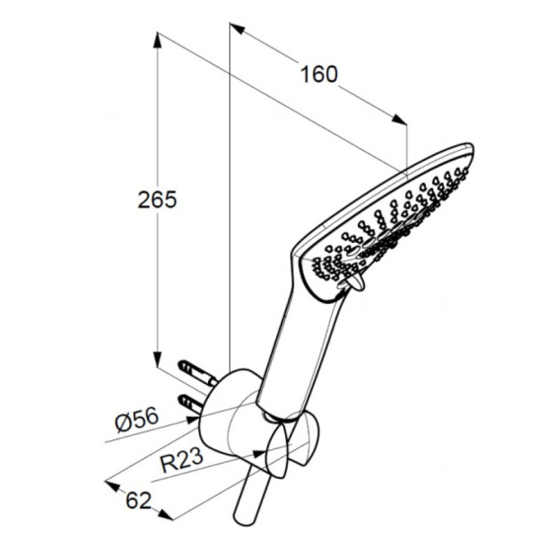 Душевой набор Kludi Fizz 6775087-00 Душевой набор Kludi Fizz 6775087-00