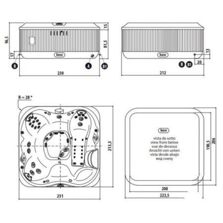Мини бассейн Jacuzzi Spa 944513965