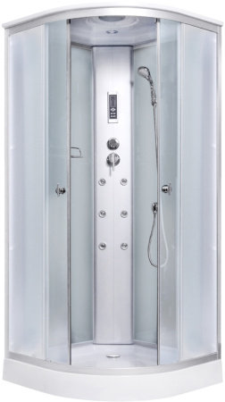 Душевая кабина Idro 100х100 Aqualux AQ-41700GM Wh