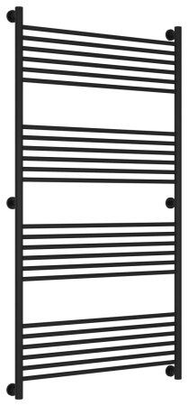 Полотенцесушитель Водяной Прямая Сунержа Богема + (150х80) Матовый Черный 31-0220-1580