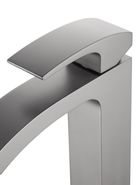 Смеситель для раковины высокий WONZON & WOGHAND FIT, темный графит WW-88239009-BGM