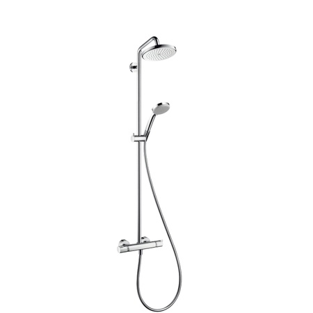 Душевая система с термостатом Hansgrohe Croma 220 Showerpipe 27185000 хром