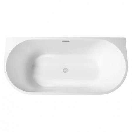 Акриловая ванна (170х80) ABBER AB9216-1.7MW без гидромассажа, белый