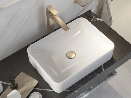 Раковина накладная (55x40) Hansgrohe Xuniva Q 60168450 белый