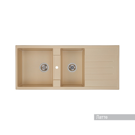 Кухонная мойка Aquaton Торина 1A712032TR260 латте