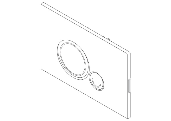 Кнопка смыва BelBagno SFERA CZR/BB-SR-GM