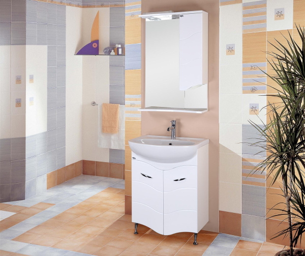 Зеркало-шкаф c подсветкой Onika Лайн 58 (58x80) 205820