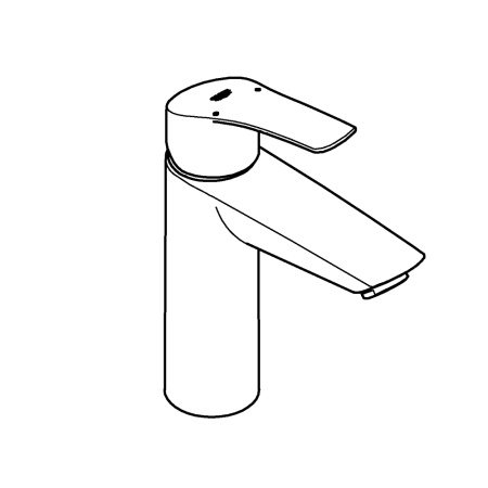 Смеситель однорычажный для раковины Grohe Eurosmart 23324 003 (23324003) хром