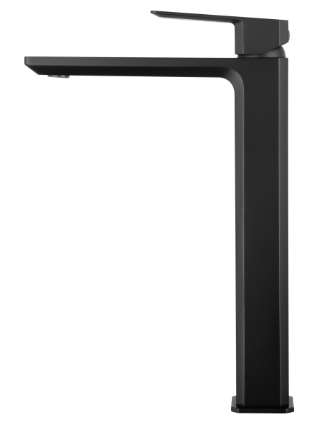 Смеситель для раковины высокий WONZON & WOGHAND DIAMOND, черный матовый WW-88239011-MB