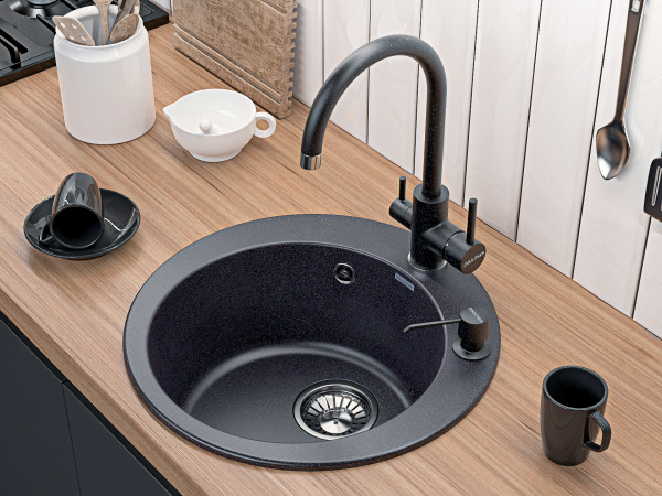 Смеситель для кухни с подключением к фильтру  Paulmark Essen Es213211-308