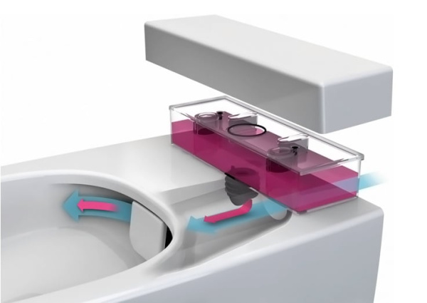 Подвесной унитаз с сиденьем VitrA Metropole 7672b003-6112
