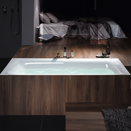 Стальная ванна (170x75) Bette Lux 3440-000 PLUS с шумоизоляцией и антигрязевым покрытием