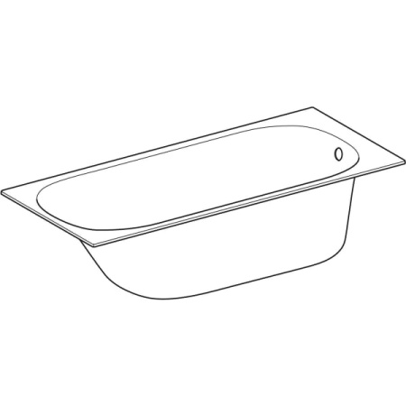 Прямоугольная ванна Geberit Soana 554.042.01.1