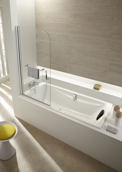 Шторка на ванну (80х145) Jacob Delafon Odeon Up E4932-GA