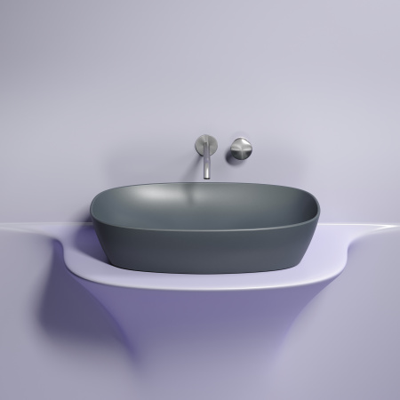 Раковина накладная (60х38) Ceramica Nova ELEMENT CN6049MDH