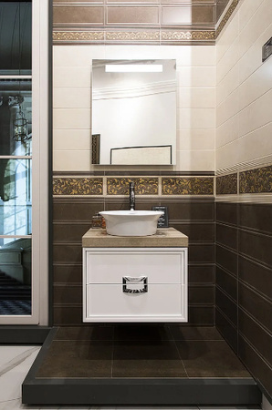 Раковина накладная (40х40) Kerama Marazzi Canaletto CN.wb.40