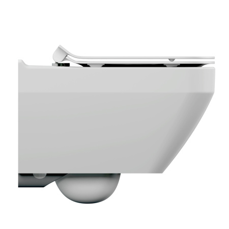 Подвесной унитаз безободковый Cersanit CREA SQUARE Clean On DPL EO slim 63115