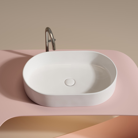 Раковина накладная (60,8х38,5) Ceramica Nova ELEMENT CN6048