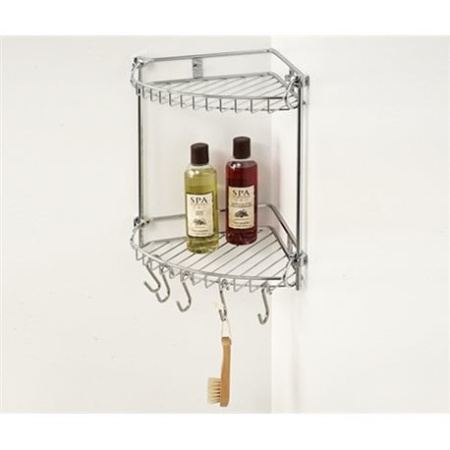 Полка металлическая двойная WasserKRAFT K-1222