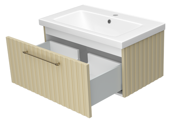 Тумба с раковиной  Brevita Alicante 80   УТ000015786